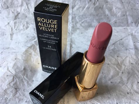 chanel rouge allure velvet no 34